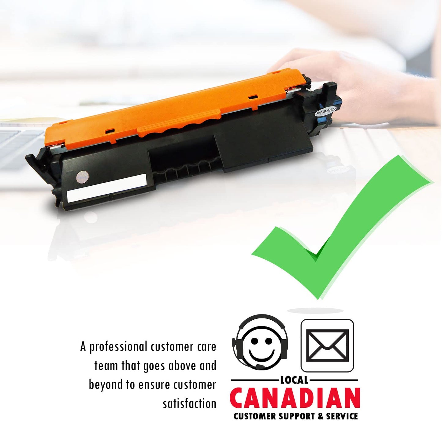 2PK Inkfirst Compatible Toner Cartridges Replacement for HP CF217A 17A [with CHIP] LaserJet Pro MFP M130fn M130a M130fw M130nw M102a M102w