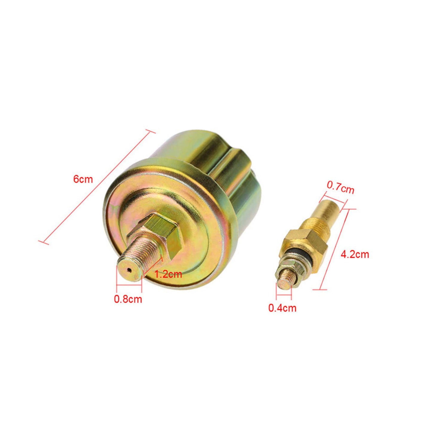 Shkalacar Triple Gauge kit Volt Meter Water Oil Press Pressure Gauge Temp Temperature Gauge 3 in 1 Kit Car Meter Auto Gauge, 52MM Voltmeter Chrome