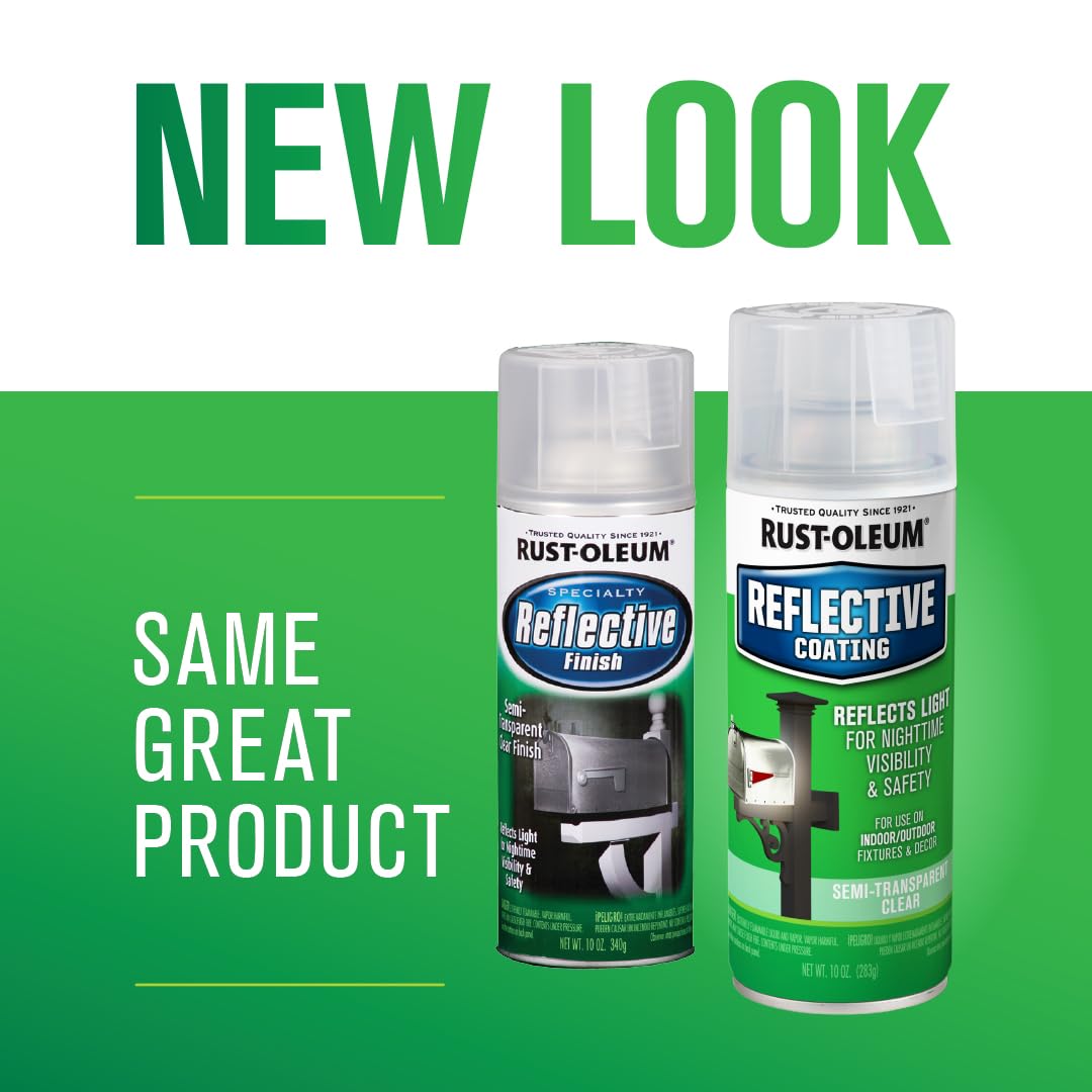 Rust-Oleum 214944 Reflective 10-Ounce Spray, Reflective