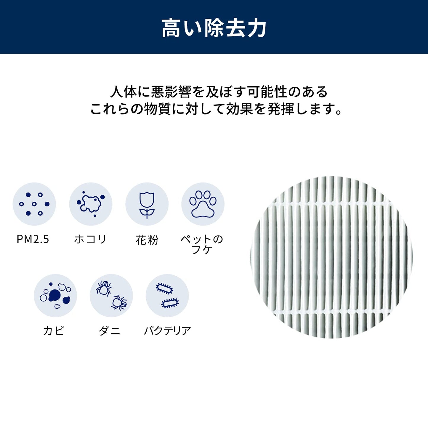 Blueair 200/300 Series Particle Replacement Filter, White (200PF)