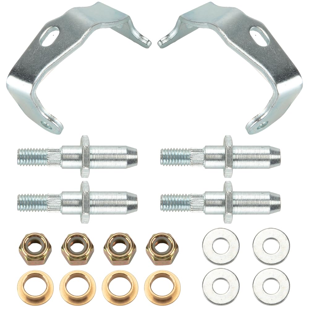 Front Left and Right Side Door Hinge Pin and Bushing Kit - Compatible for Chevrolet Silverado Suburban Avalanche Tahoe for GMC Sierra Yukon - Replace Part 6038457