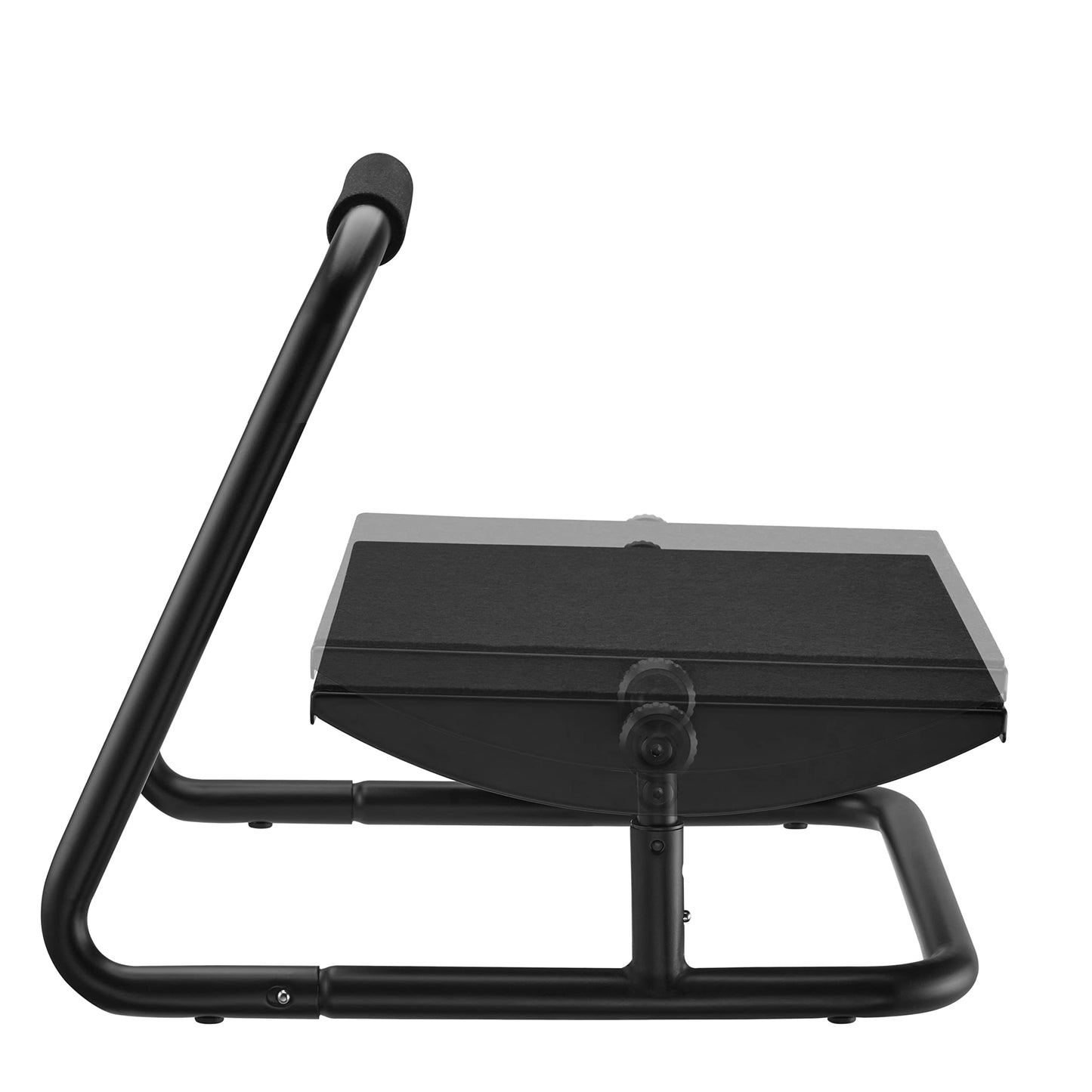 Livearty Adjustable Ergonomic Footrest Under Desk - Metal Frame, Vinyl Cover, Compact, 14 cm / 16 cm, Noir, Office/Home Use