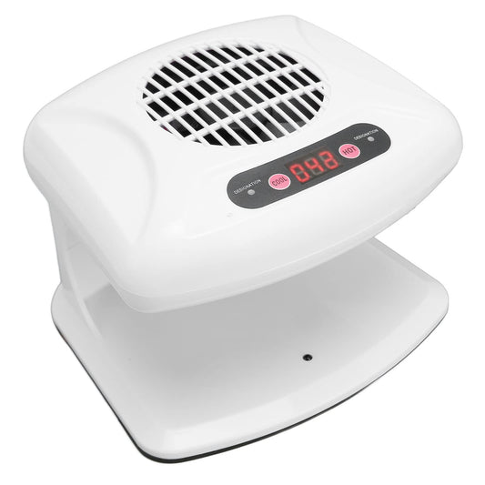 Brrnoo 300W Air Nail Dryer with Automatic Sensor,Timing Air Nail Fan Blow Dryer for Both Hands and Feet, Warm & Cool Wind Blower Dryer for Nail Polish Home Salon