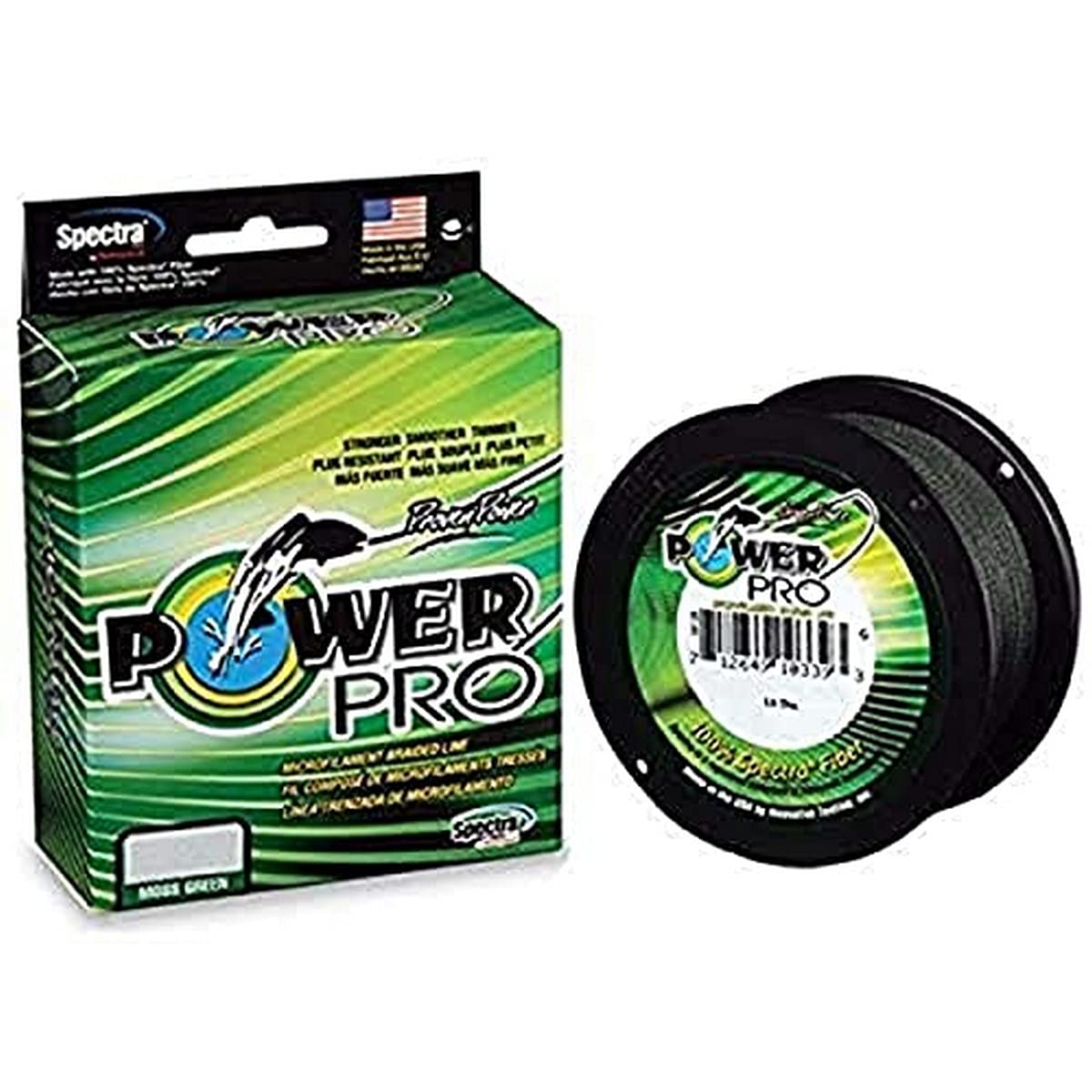 PowerPro Downrigger Fishing Cable, 250 lb/300', Moss Green (21102500100DE)