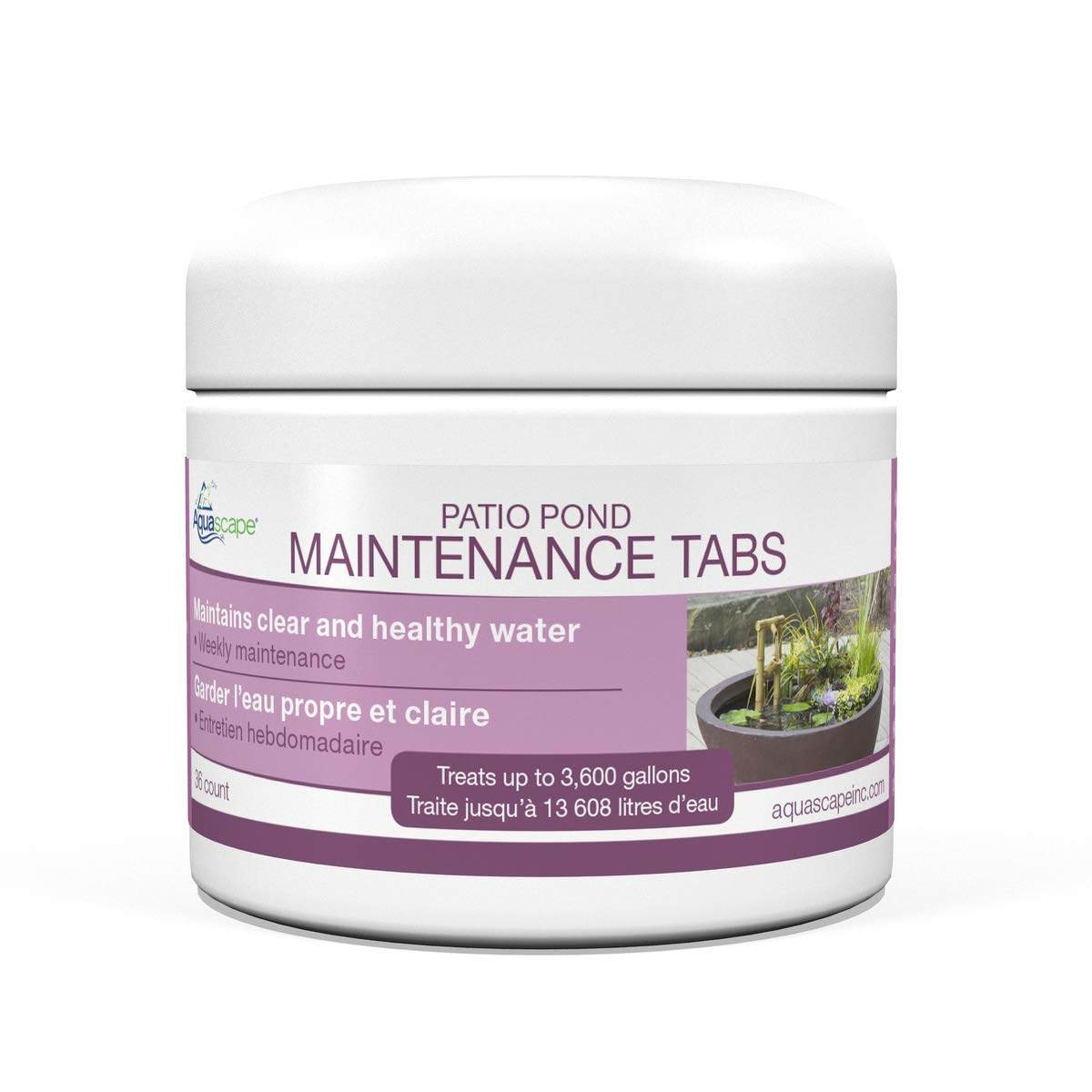 Aquascape 40004 Container Water Garden and Pond Maintenance Treatment, 36 Tabs