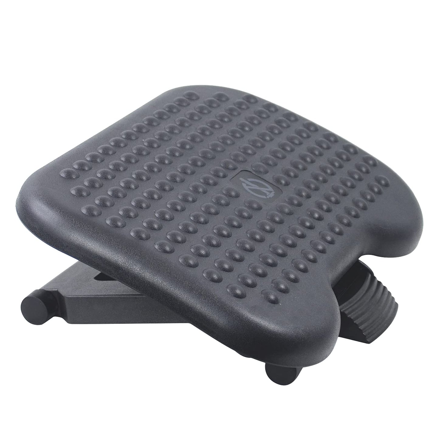 AKOZLIN Footrest Under Desk 3 Height Adjustable 30 Degree Tilt Angle Adjustment repose pied bureau Ergonomic Foot rest Non-skid Massage Surface Texture Improves Comfort for Home Office