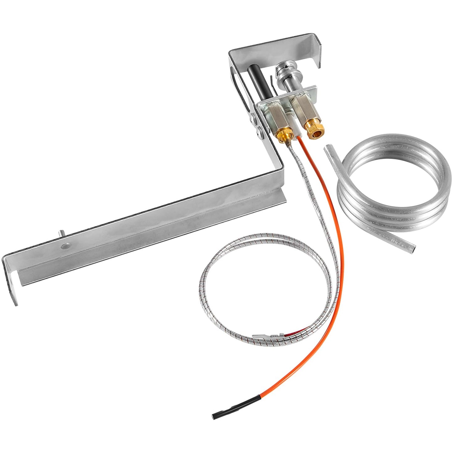 usvehj HAXPLT1931 Natural Gas Pilot Assembly Kit - fit for Hayward H-Series Millivolt ED1 Style Natural Gas Pool Heater, for H1501C, H2001C, H2501C, H3001C, H3501C, H4001C, H400P1C