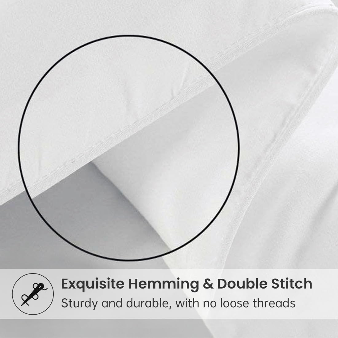 EASELAND Comforter Queen Size - All Season Down Alternative Duvet Insert, Ultra Soft Quilted Comforter with Corner Tabs, Hotel Collection Winter Warm Fluffy Bedding, White 88x88 Inches