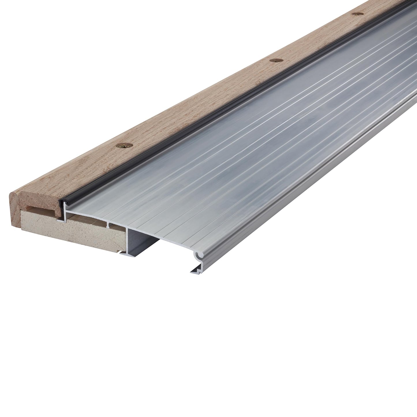 M-D Building Products 78600 1-1/8-Inch by 5-5/8-Inch - 36-Inch TH394 Adjustable Aluminum and Hardwood Sill Inswing, Mill