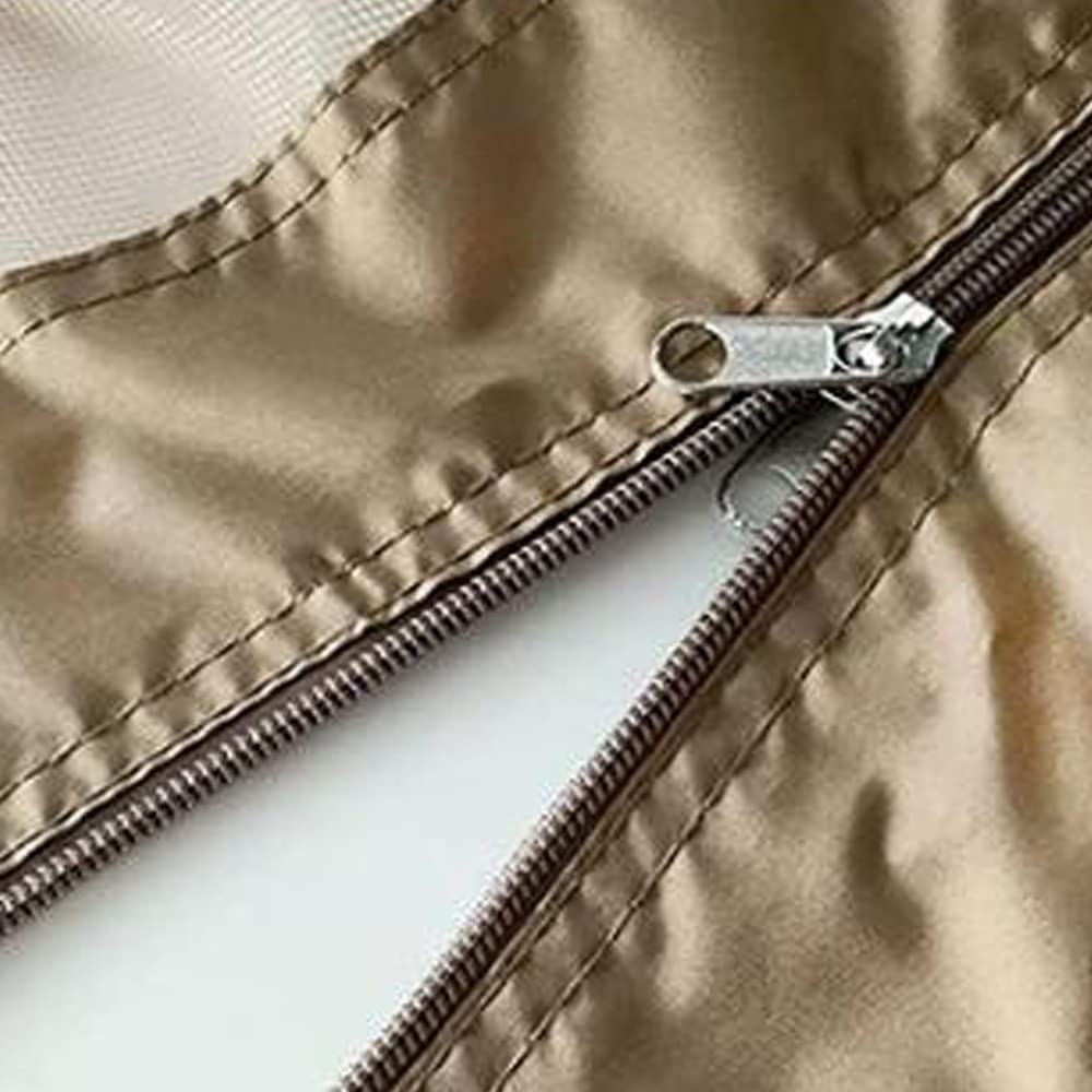 10 x 12 ft Gazebo Mosquito Netting Canopy, Universal Replacement Mosquito Netting Screen Walls Picnic Canopy Outdoor Sun Shade with Zippers (Black, 10×12ft)