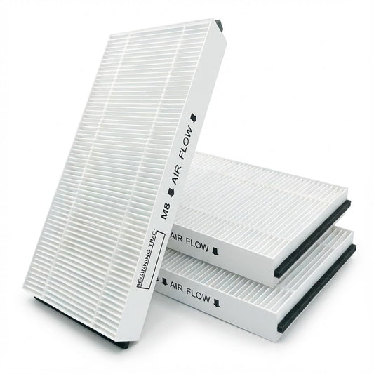OEM Quality FV-FL0810VE1 FFV4300152S M8 MERV 8 Air Filter for Panasonic ERV System FV10VE1,FV-10VE1, FV10VEC1,FV-10VEC1