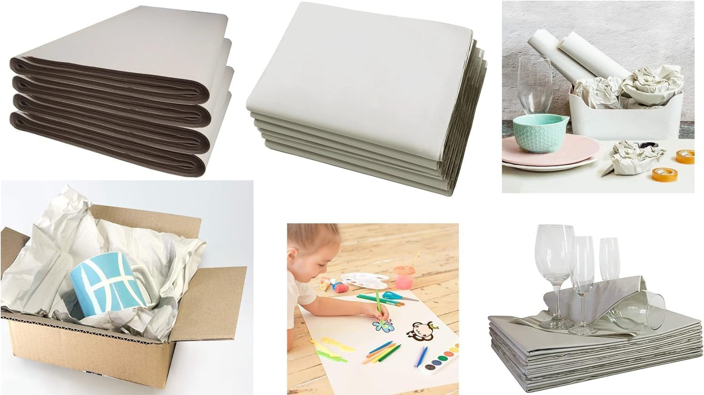 300 Sheets Packing Paper for Moving, Newsprint Paper for Packing Wrapping, Wrapping Paper for Packaging Glasses Dishes - Must Have Moving Supplies Box Filler(12 * 24in)