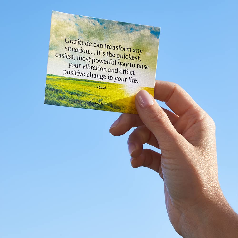 Oprah's The Life You Want™ Daily Inspiration Cards!