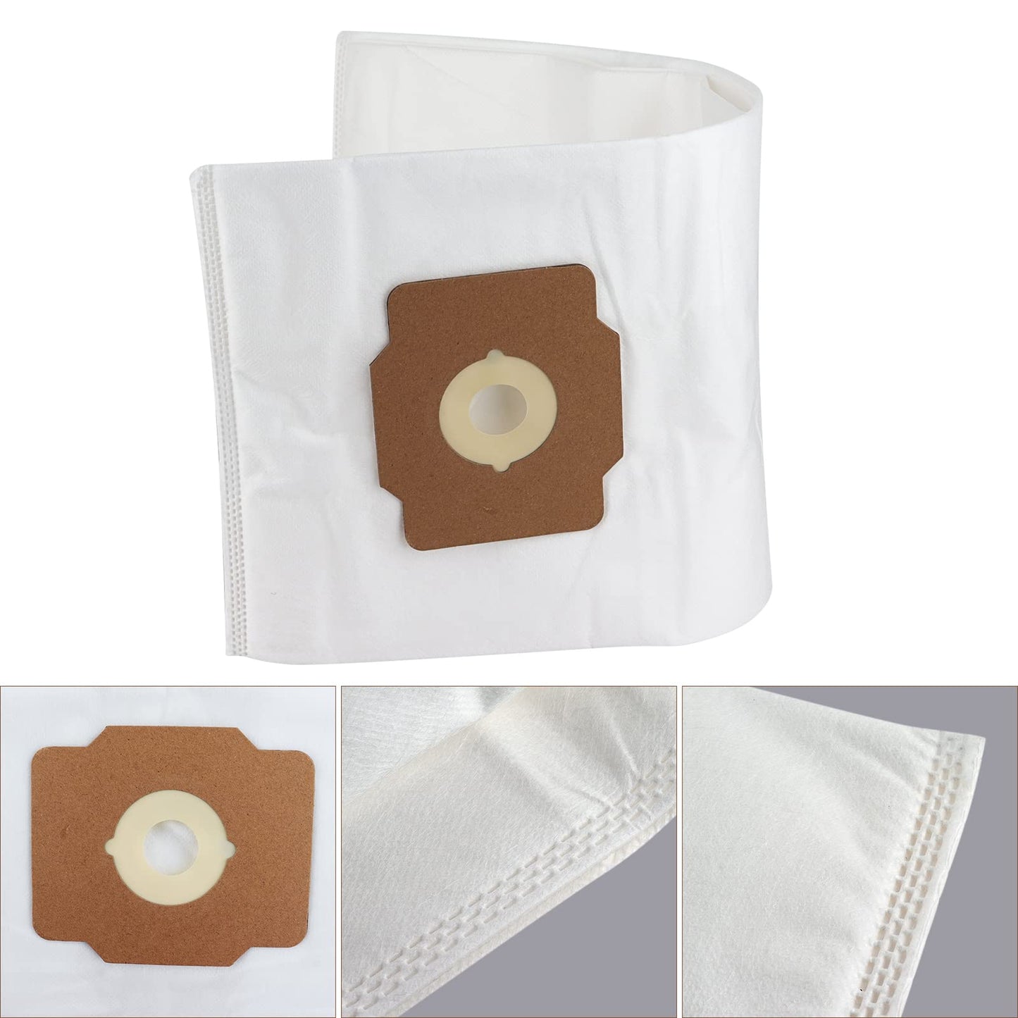 12 Pack Central Vacuum Bags Replacement for Beam, Electrolux, Eureka, Kenmore, Mastercraft, White Westinghouse, Nilfisk, Broan, Husky & Other Central Vac Systems - Non-Woven Cloth Material