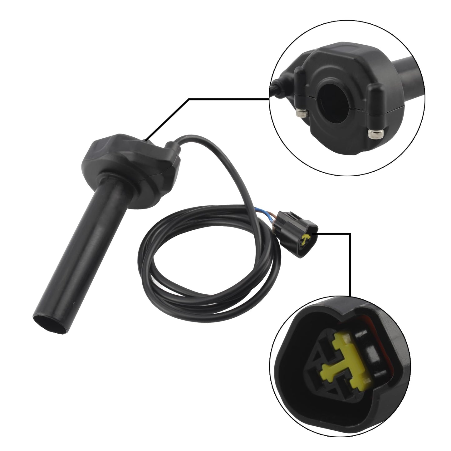 ABCERRSI Surron Throttle Grip Ebike Throttle Tube Assembly Compatible with Light Bee S X X160 X260
