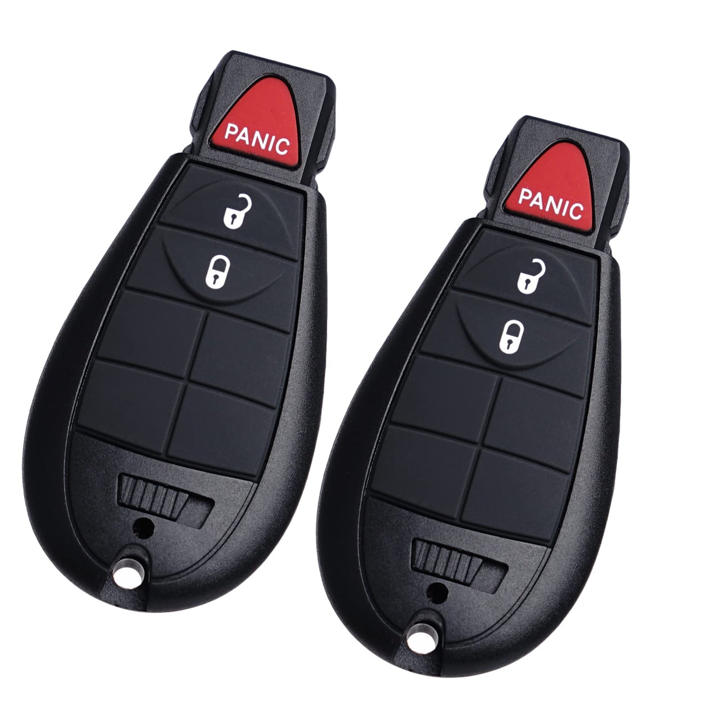 MechanMagic Key Fob FOBIK Replacement Fits for Dodge Ram 1500 2500 3500 2009-2012 Journey Challenger Grand Caravan Chrysler Town and Country Jeep Grand Cherokee Commander Keyless Entry Remote Control