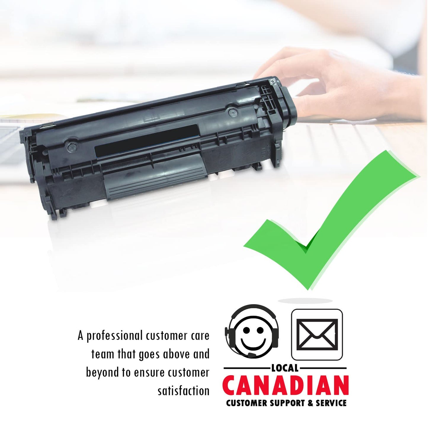 2 Inkfirst Compatible Toner Cartridges Replacement for Canon 104 FX9 FX10 0263B001AA imageCLASS MF4150 MF4270 MF4350D MF4370DN MF4690 D480 FAXPHONE L120 L90