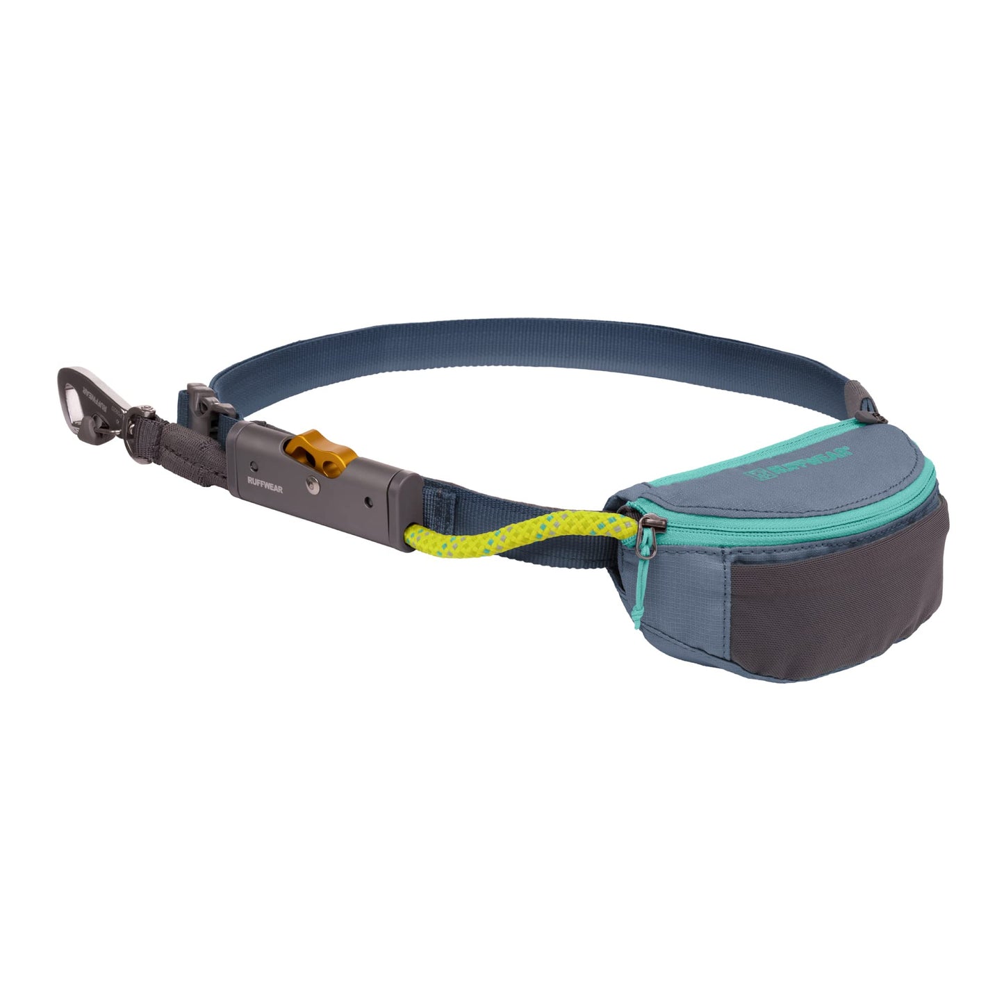 Ruffwear, Hitch Hiker Dog Leash, Adjustable Leash & Hitching System for Camping & Hiking, Slate Blue