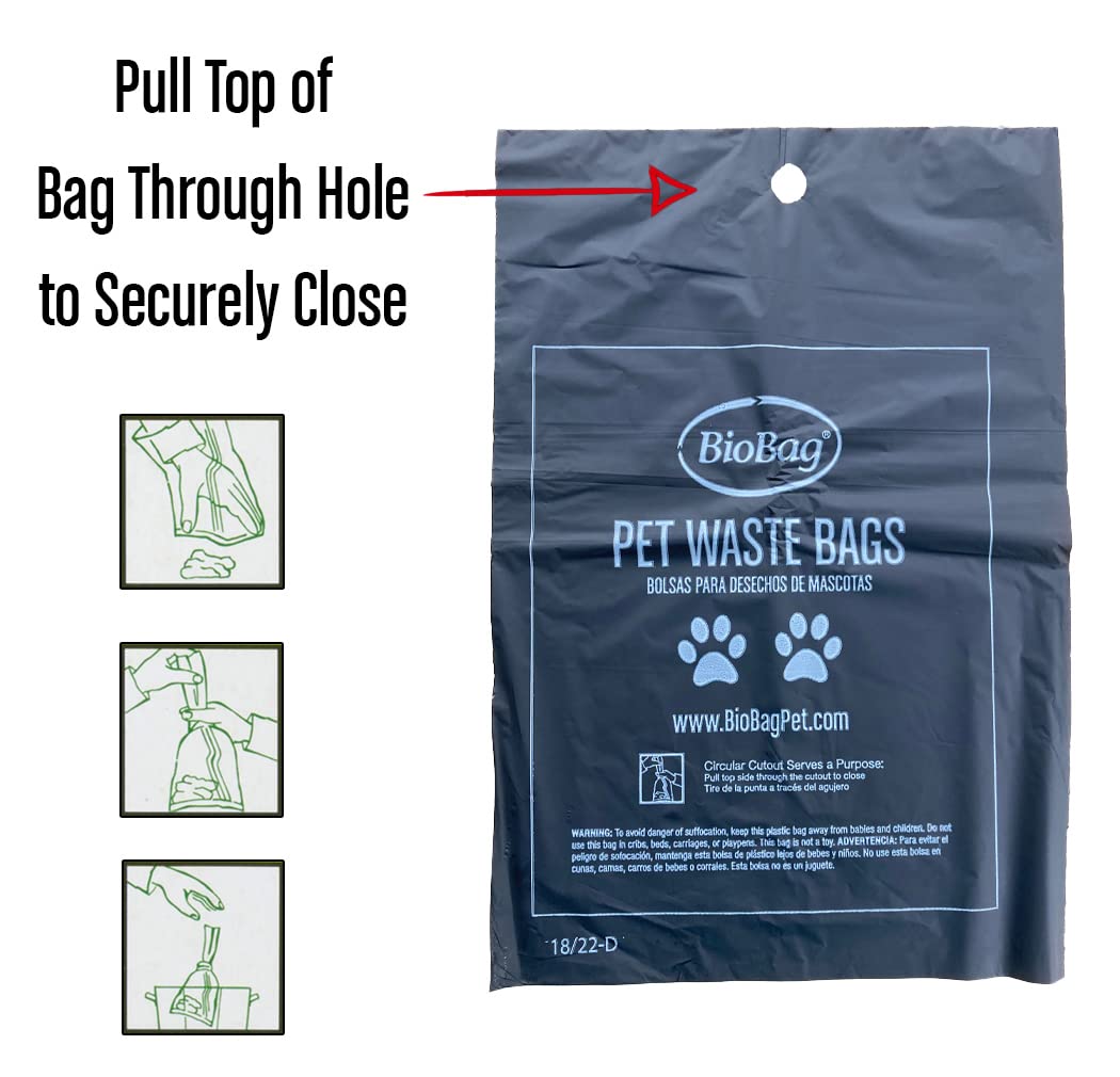 Bio Bag Premium Pet Waste Bags, Standard Size, 200 Count