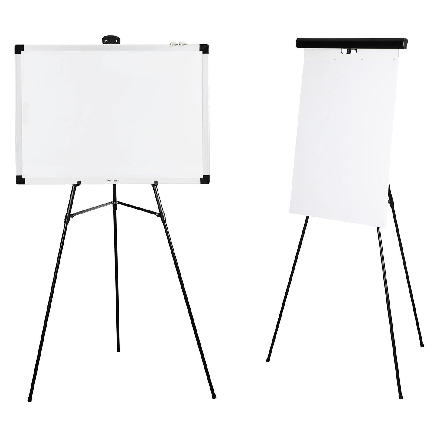 Amazon Basics Heavy Duty Presentation Display Stand Easel, Adjustable Height Telescope Tripod