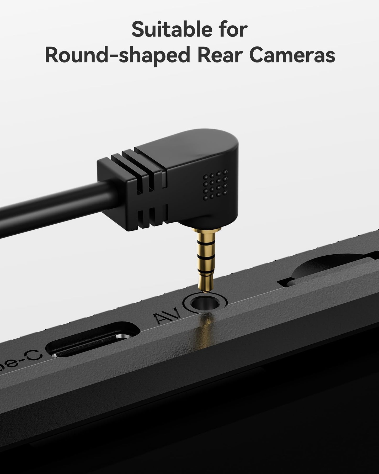 WOLFBOX 50Feet Rear Camera Longer Replacement Cable for i17 / i07 / G840S / G840H / G930 / G850 / G900 / G850PRO Mirror Dash Cam