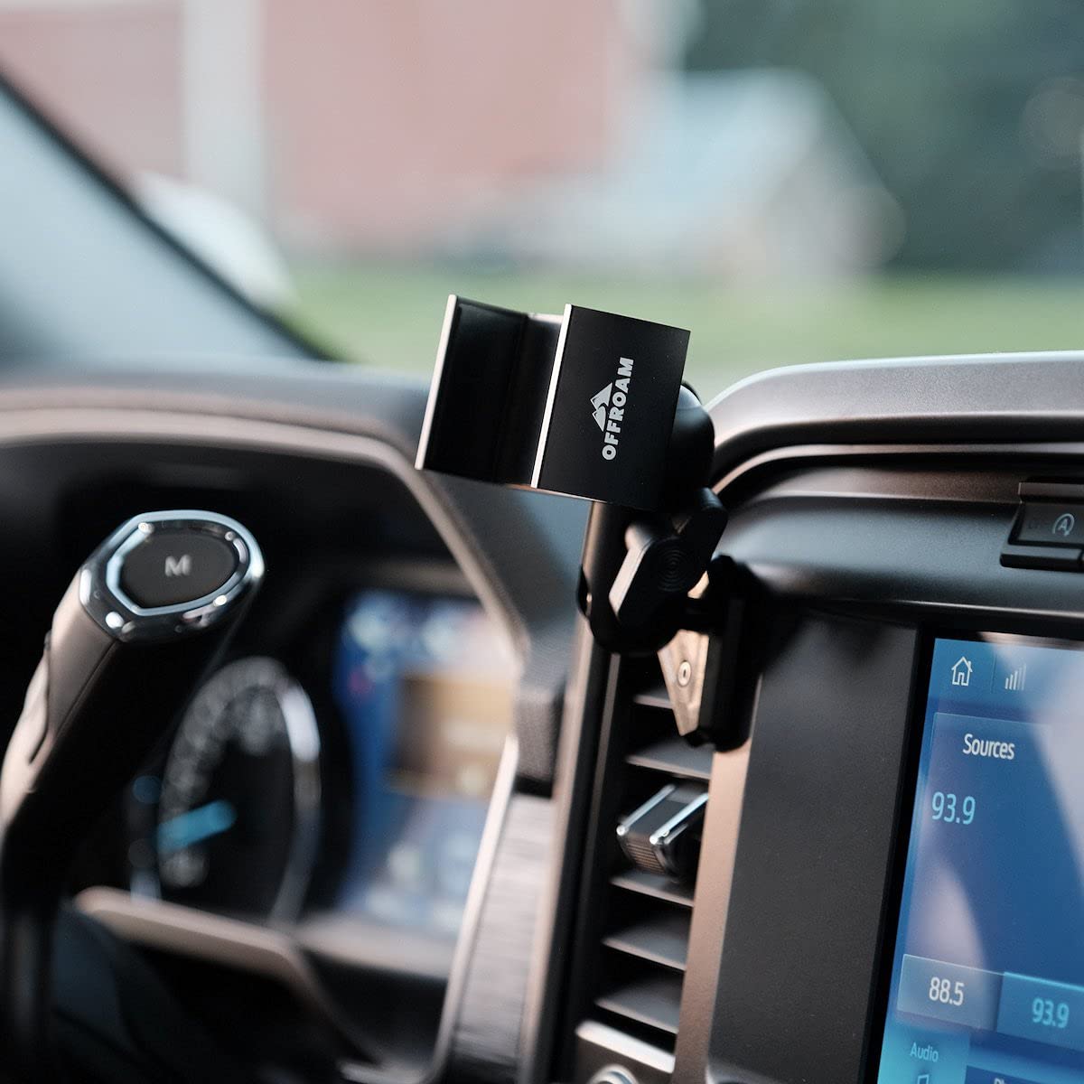 Offroam Phone Mount Made for Ford F-150 2021-2025 | Ford F-250/F-350 2023-2025 | F-150 Lightning (XL & PRO) 2022-2025