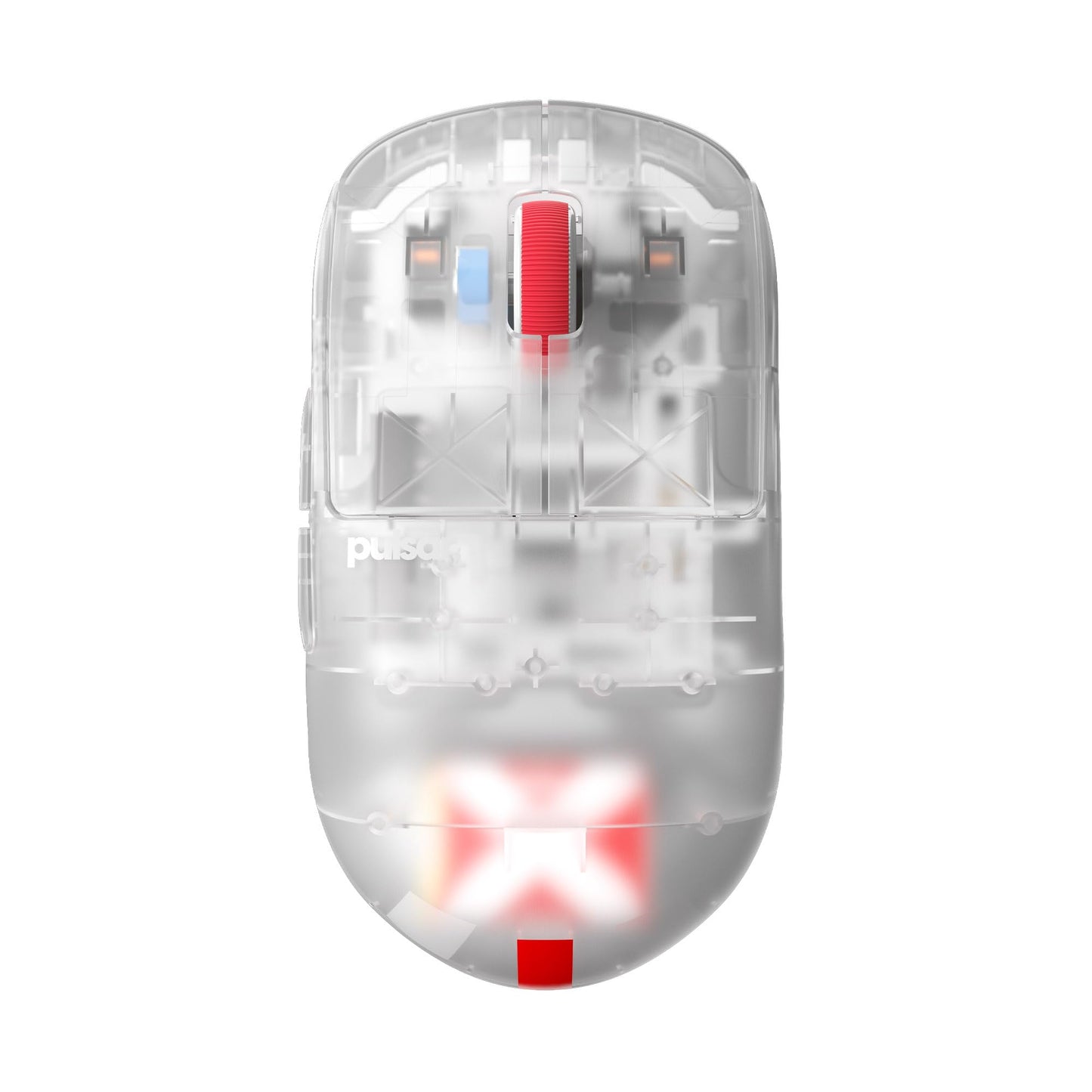 Pulsar Gaming Gears X2H (High Hump) Mini Wireless Gaming Mouse, Designed for Competitive Esports, Lightweight 52g, PAW3395 26K DPI Sensor, Optical Switch, 1ms Polling, Symmetrical Shape, Superclear