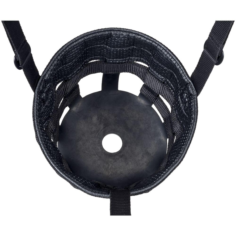 Tough 1 Poly/Nylon Grazing Muzzle with Halter Mini, Black