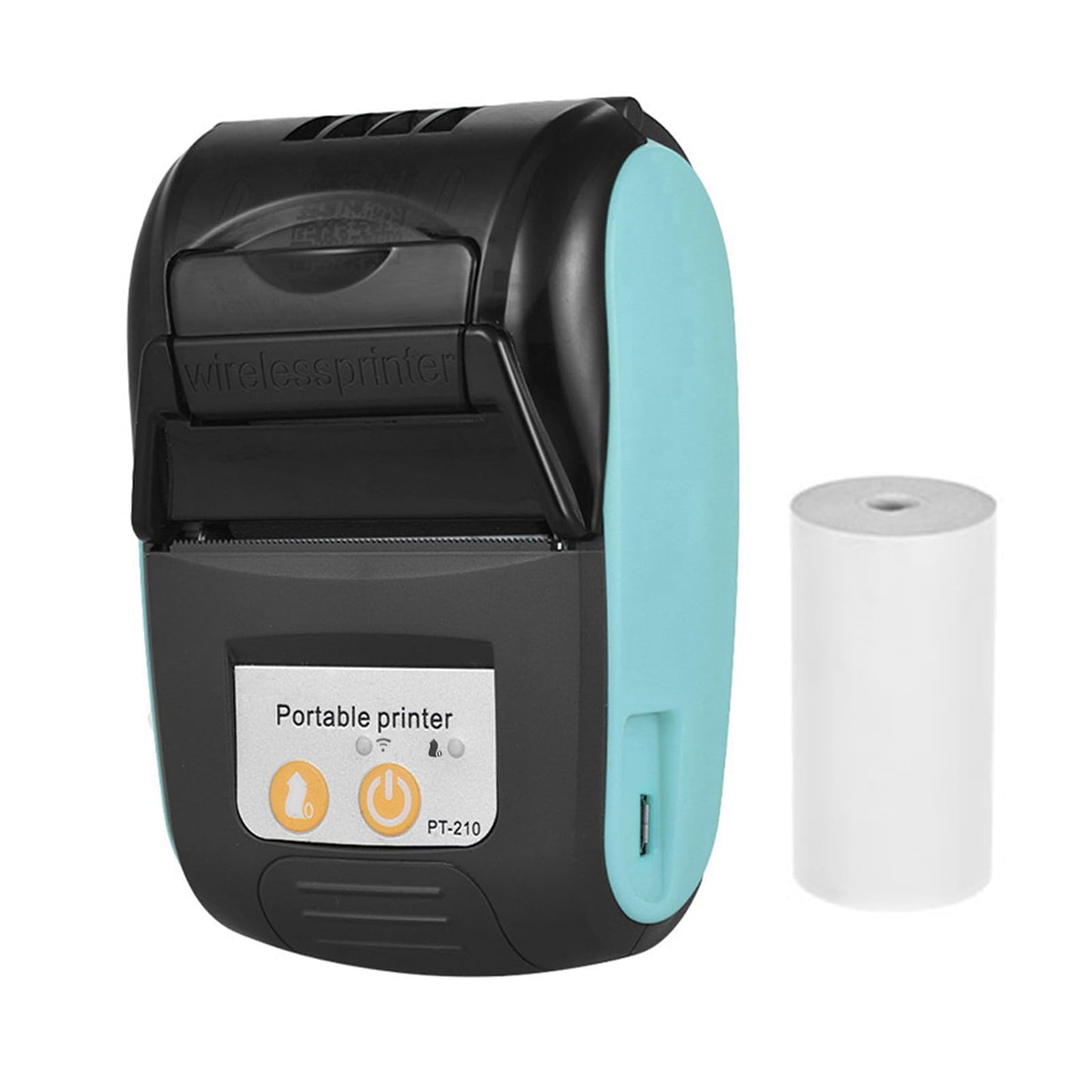 Sunydog Thermal Receipt Printer,PT-210 Portable Thermal Printer Handheld 58mm Receipt Printer for Retail Stores Restaurants Factories Logistics