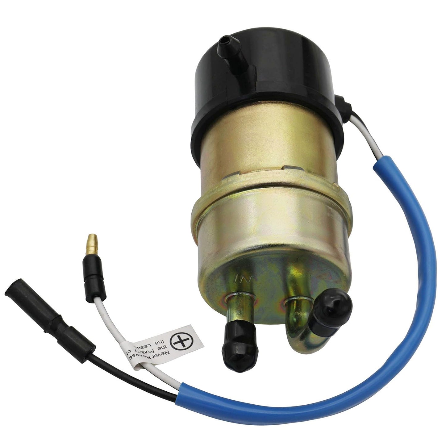 GoodQbuy 12V Heavy Duty Metal Fuel Pump Replaces for Honda Fourtrax TRX-350 TRX-350D 1986-1989 Replaces 16710-HA7-672