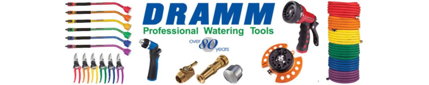 Dramm Heavy Duty Brass Shut Off Valve with Full Water Flow, Male to Female Threads, Quarter Turn Off Position, Corrosion Resistant Seals, Brass