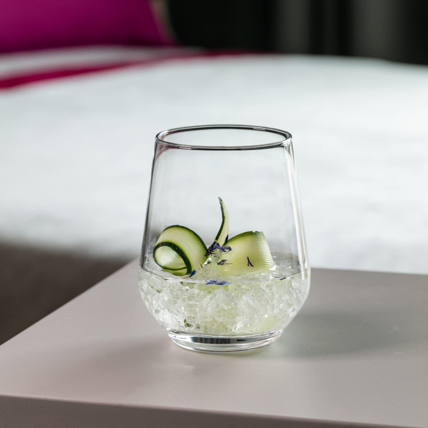 KROSNO Water Juice Tumbler Drinking Glasses | Set of 6 | 13.5 oz | Splendour Collection | Perfect for Home, Restaurants and Parties | Dishwasher Safe