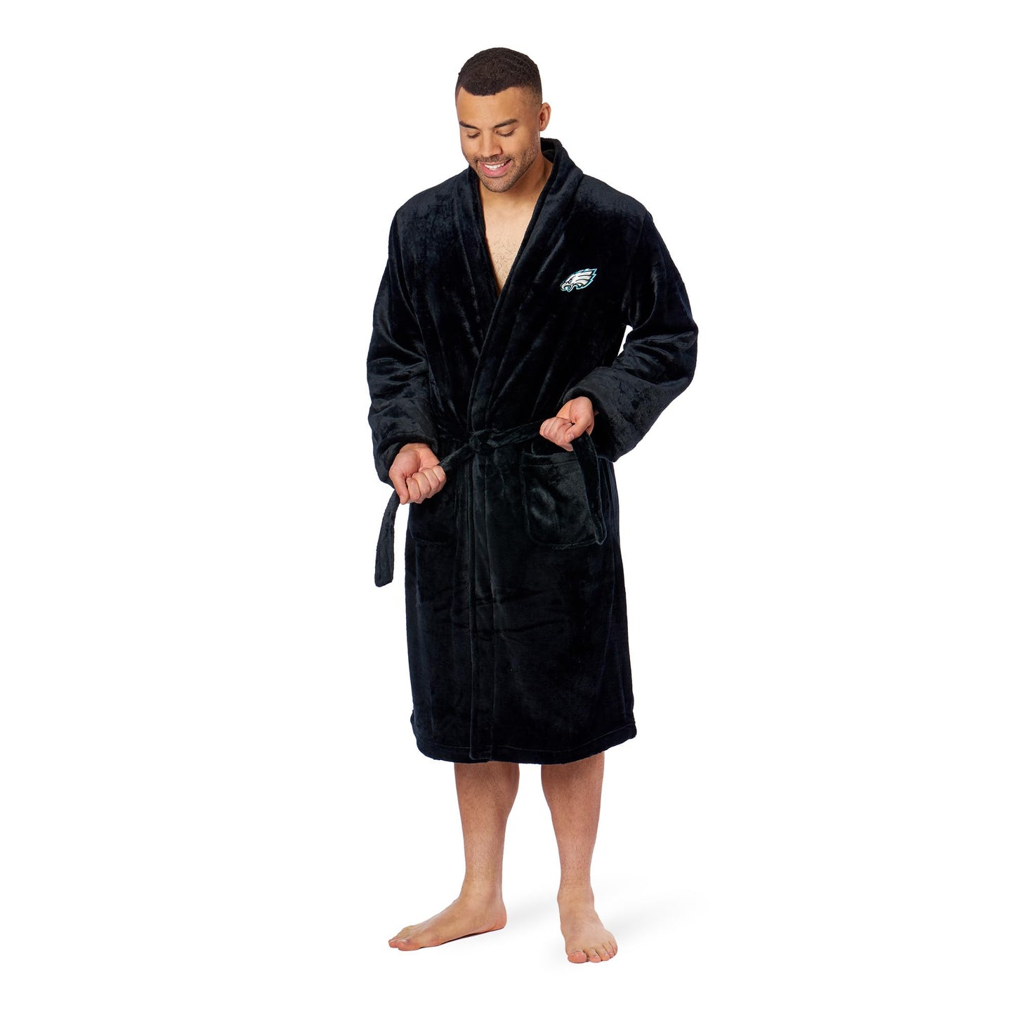 Northwest NFL Philadelphia Eagles Unisex-Adult Silk Touch Bath Robe, Large/X-Large, Team Colors