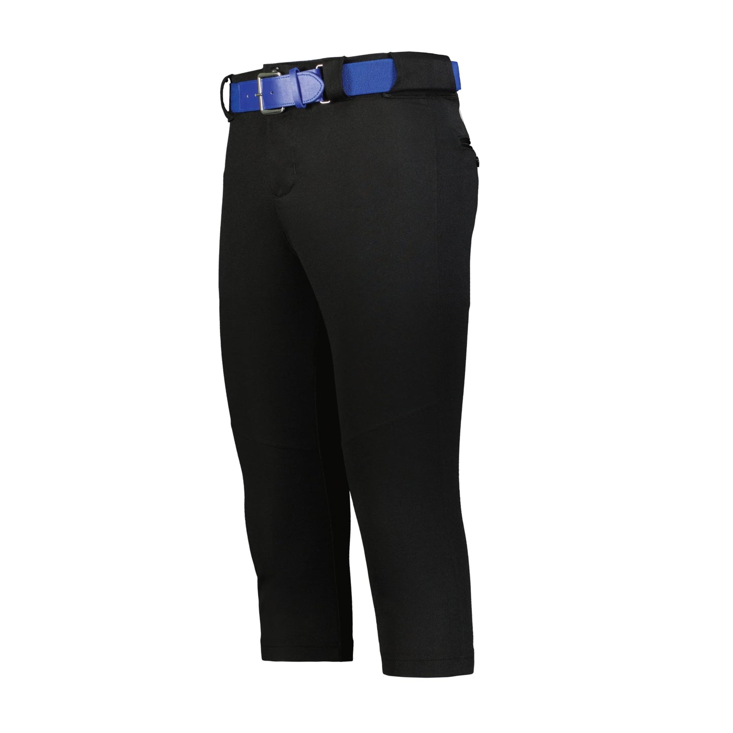 Russell Athletic Women's on Deck Softball Knicker-Stylish Beltloop Pants with Pockets for Ultimate Comfort, Black, Small