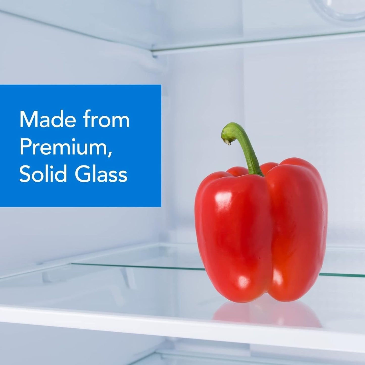Frigidaire-Compatible Refrigerator Glass Pan Cover Insert - Equivalent to 240350608 / AP2115928 - Crisper Pan Frame Insert 24 x 15.5'' - By Impresa Products