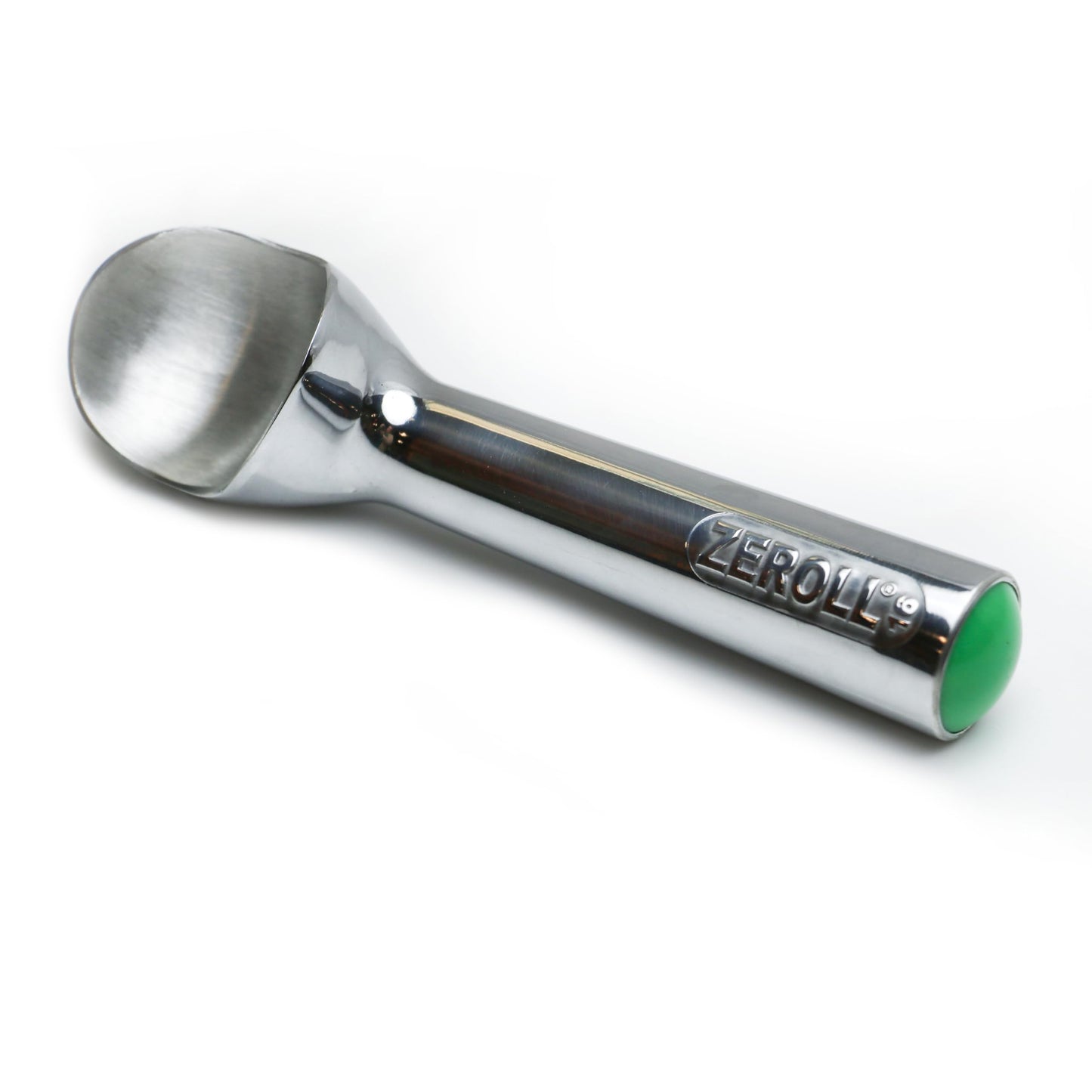 Zeroll 1016 Original Ice Cream Easy Scoop with Unique Liquid Filled Heat Conductive Handle Simple One Piece Aluminum Design Easy Release 32 Scoops per Gallon Made in USA, 2.5-ounce, Silver
