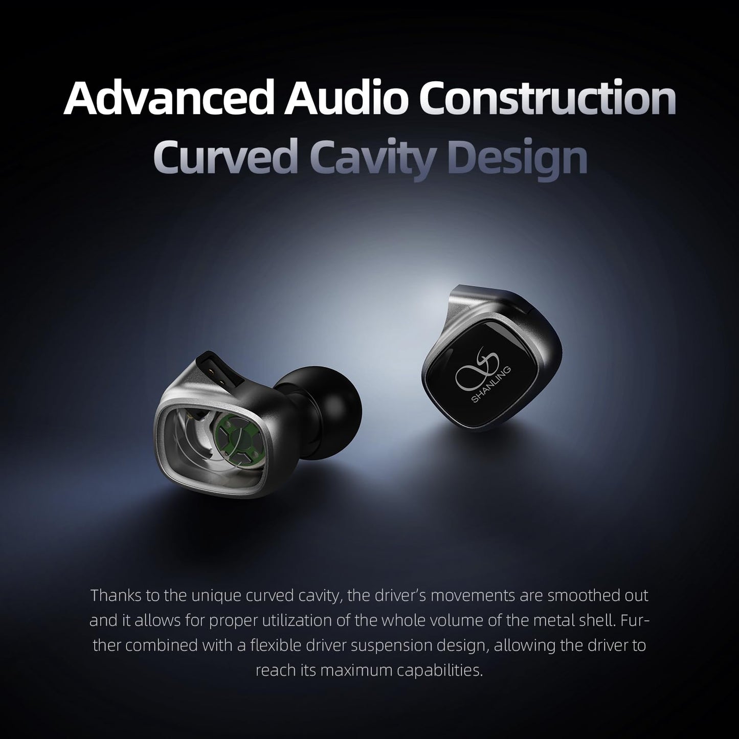 SHANLING MG20 HiFi Wired Earbuds, Type-C Plug in-Ear Earphones, DLC Diaphragm Dynamic Unit, Detachable 0.78/2PIN Cable, Ergonomic Design, Audiophile Earphones for Music