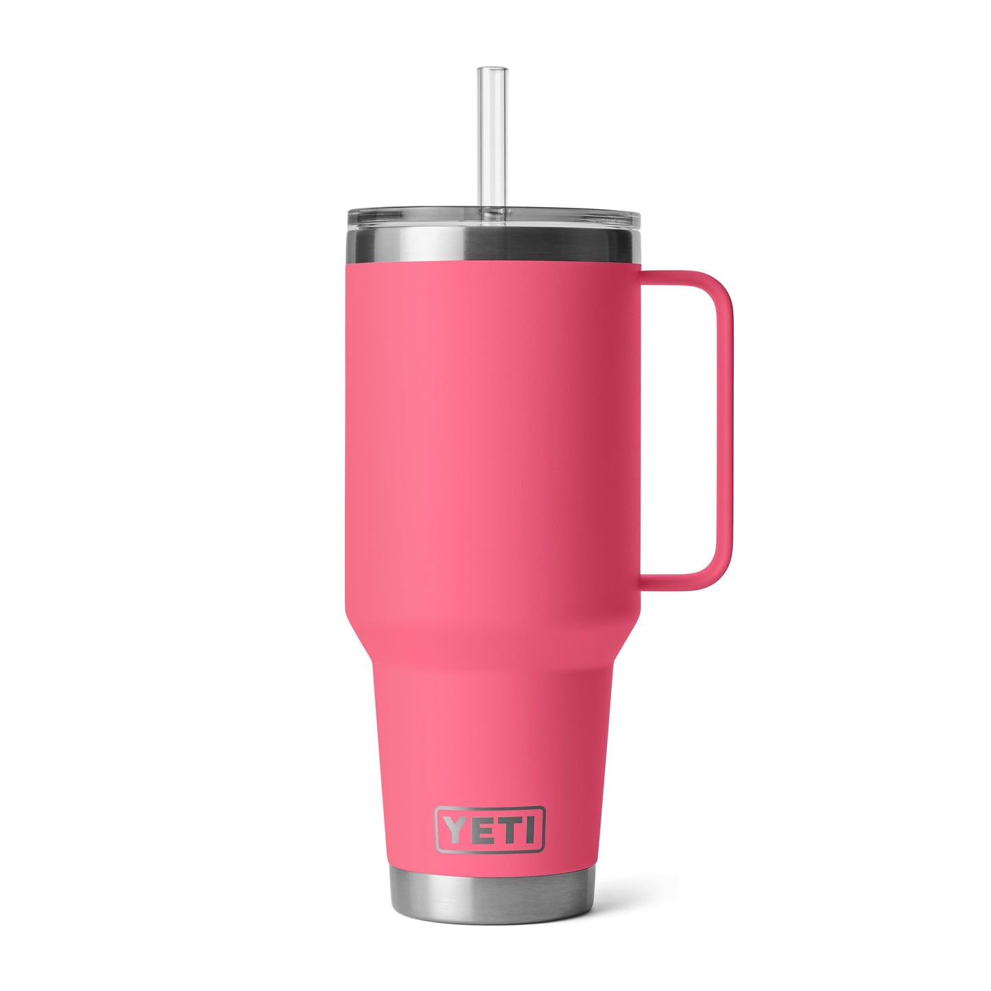 YETI Rambler 42 oz Straw Mug, Vacuum Insulated, Stainless Steel, Tropical Pink