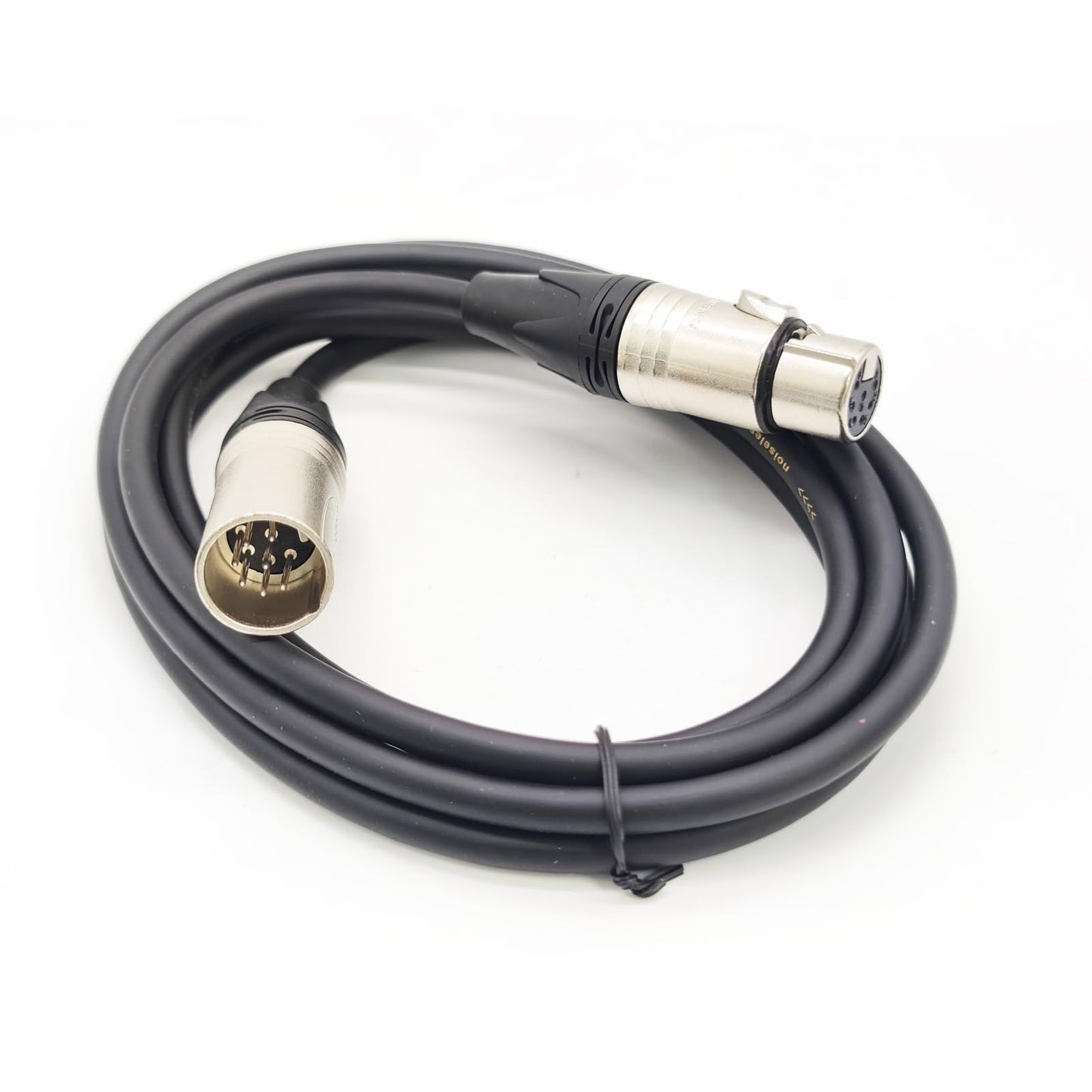 FOWIUNYE 32.8ft 7 Pin XLR Connector Cable, XLR Microphone Cable Balanced Male to Female Connections for Microphone and Audio Interface, Straight Female to Male Plug Cable（10Meter）