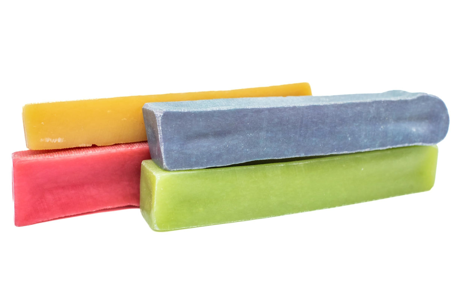 Bully Bunches Premium Flavored Himalayan Yak Chew for Dogs, 100g, All-Natural, Long-Lasting, Authentic Yak Milk, Healthy Dental Chew (Strawberry, Blueberry, Mint & Cheese Yak Chews, Medium, 4 Pack)