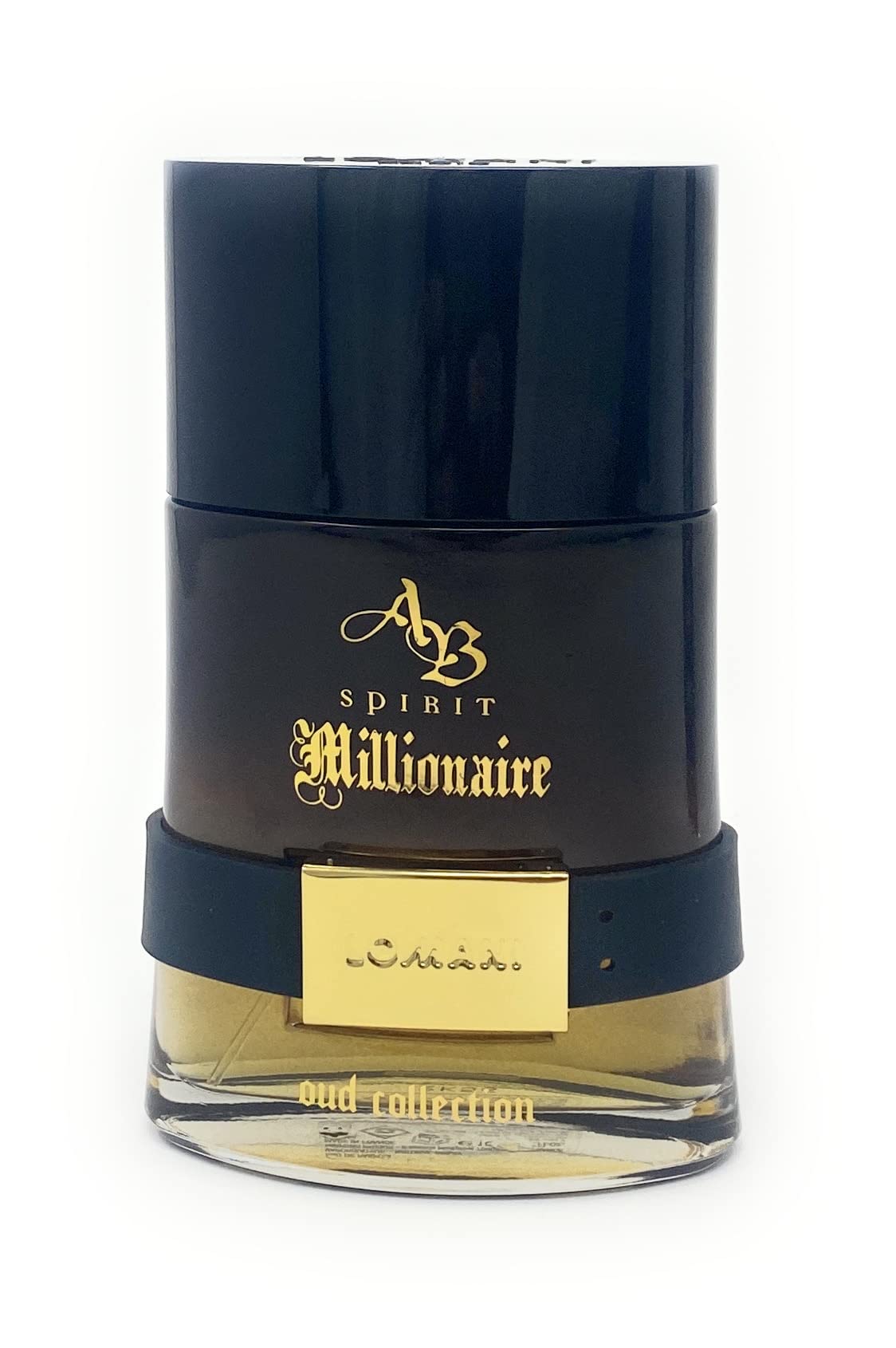 AB Spirit Millionaire Oud Collection by Lomani for Men - 3.3 oz Parfum Spray