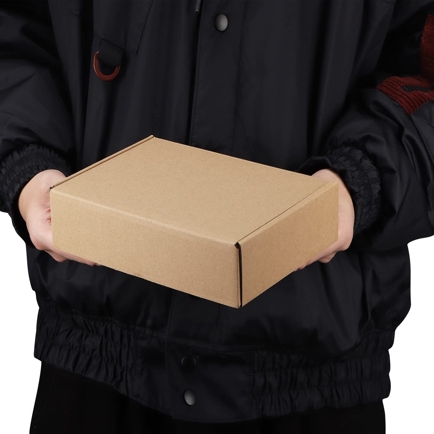 PHAREGE 9x6x2 inch Shipping Boxes 50 Pack, Brown Cardboard Gift Boxes with Lids for Wrapping Giving Women Men Presents, Small Corrugated Mailer Boxes for Packaging Mailing Small Business
