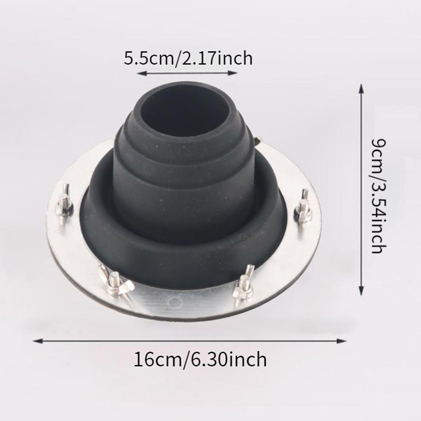 Fireproof Stove Silicone Chimney Hole for Wood Stove Hot Tent Camping