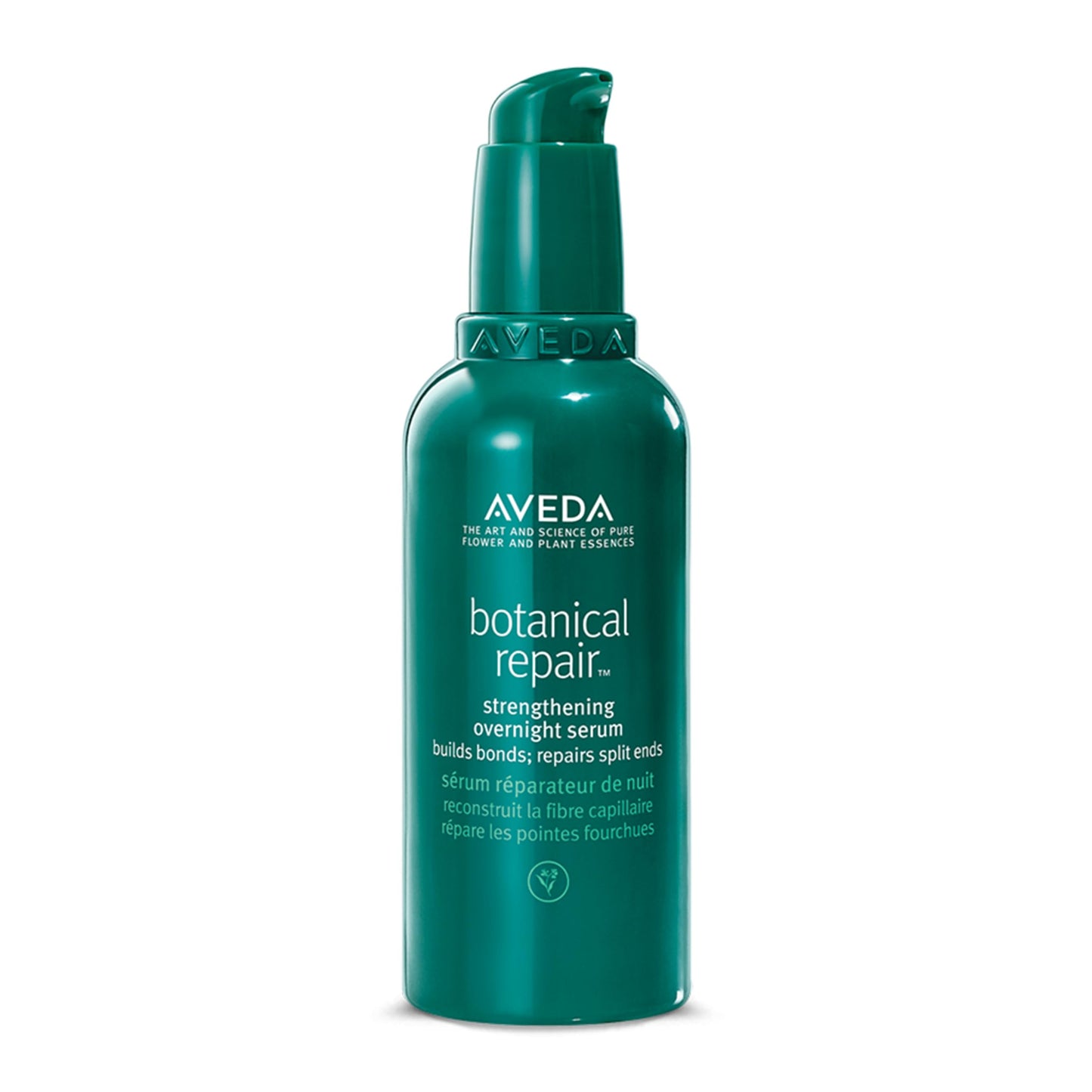 Aveda Botanical Repair Strengthening Overnight Serum | Bond-Building Serum | Reduces the Look of Split Ends | Repairs Damaged Hair | With Nangai Oil | 99% Naturally Derived*, 100ml