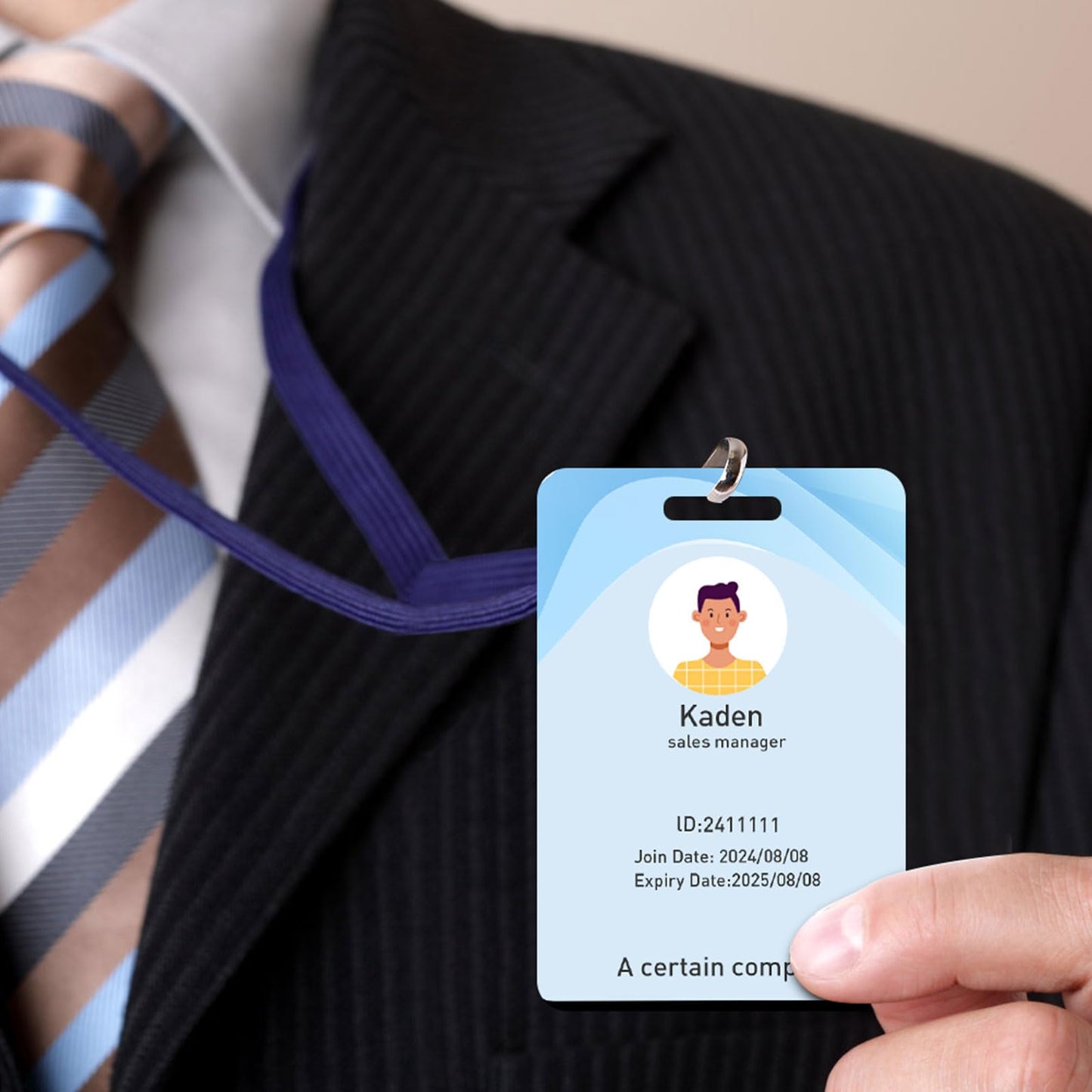500 Pack-Premium Blank PVC Cards with Slot Punch on Short Side, Lumanious CR80 30Mil (CR8030) Vertical Slot Punch Blank Credit Cards for Business Office Photo ID Badge Printers