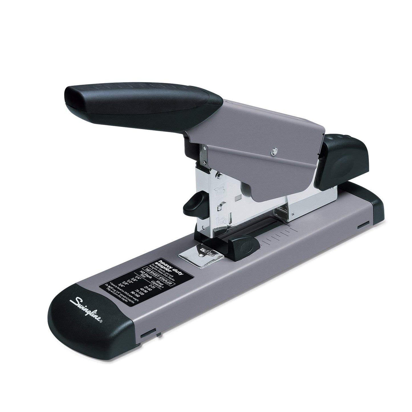 Swingline Heavy Duty Stapler, 160 Sheets, Black/Gray (S7039005)