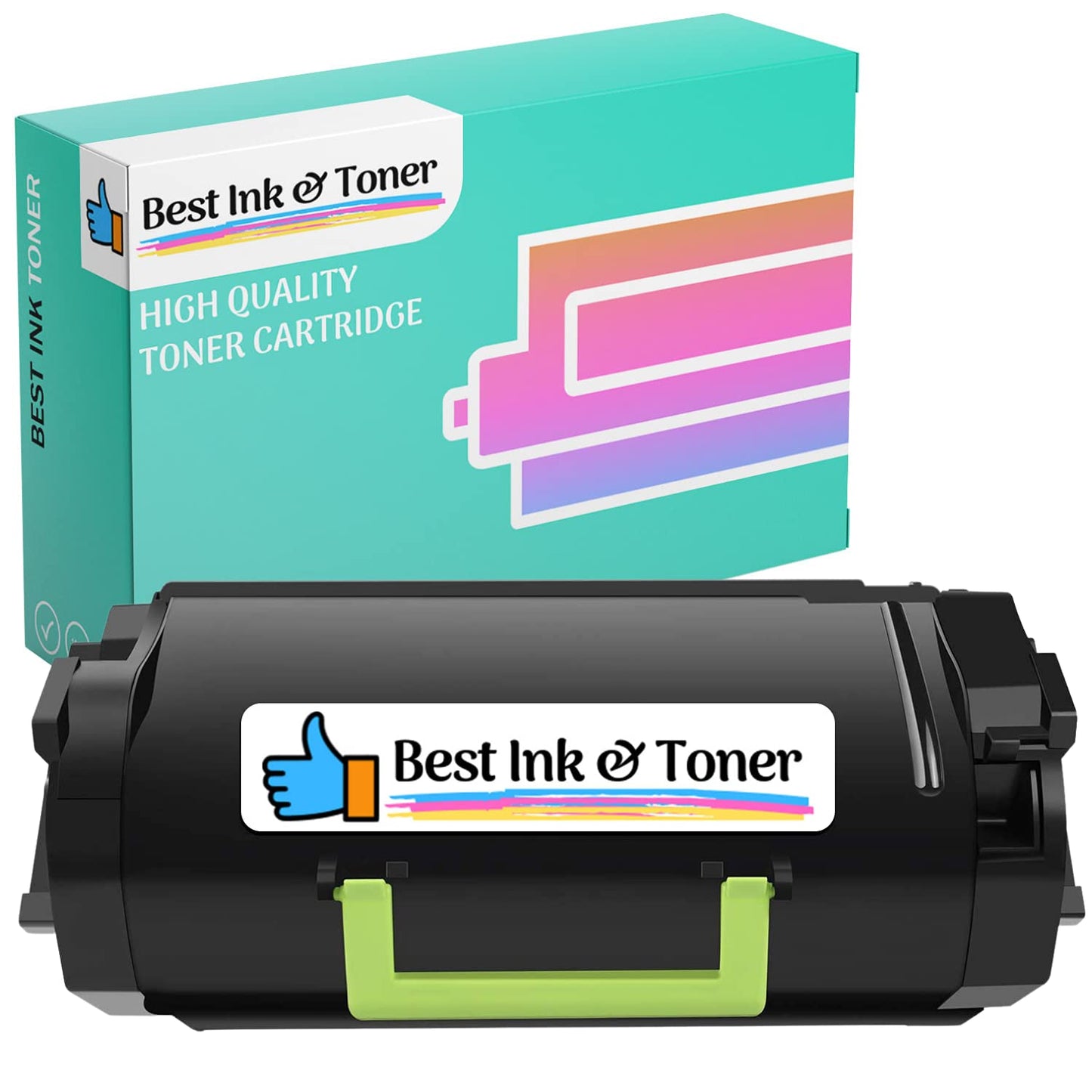 Best Toner Compatible Replacement for 50F1X00 (501X) Extra High Yield Remanufactured Toner Cartridge for MS410, MS415, MS510, MS610 (10,000 Pages)