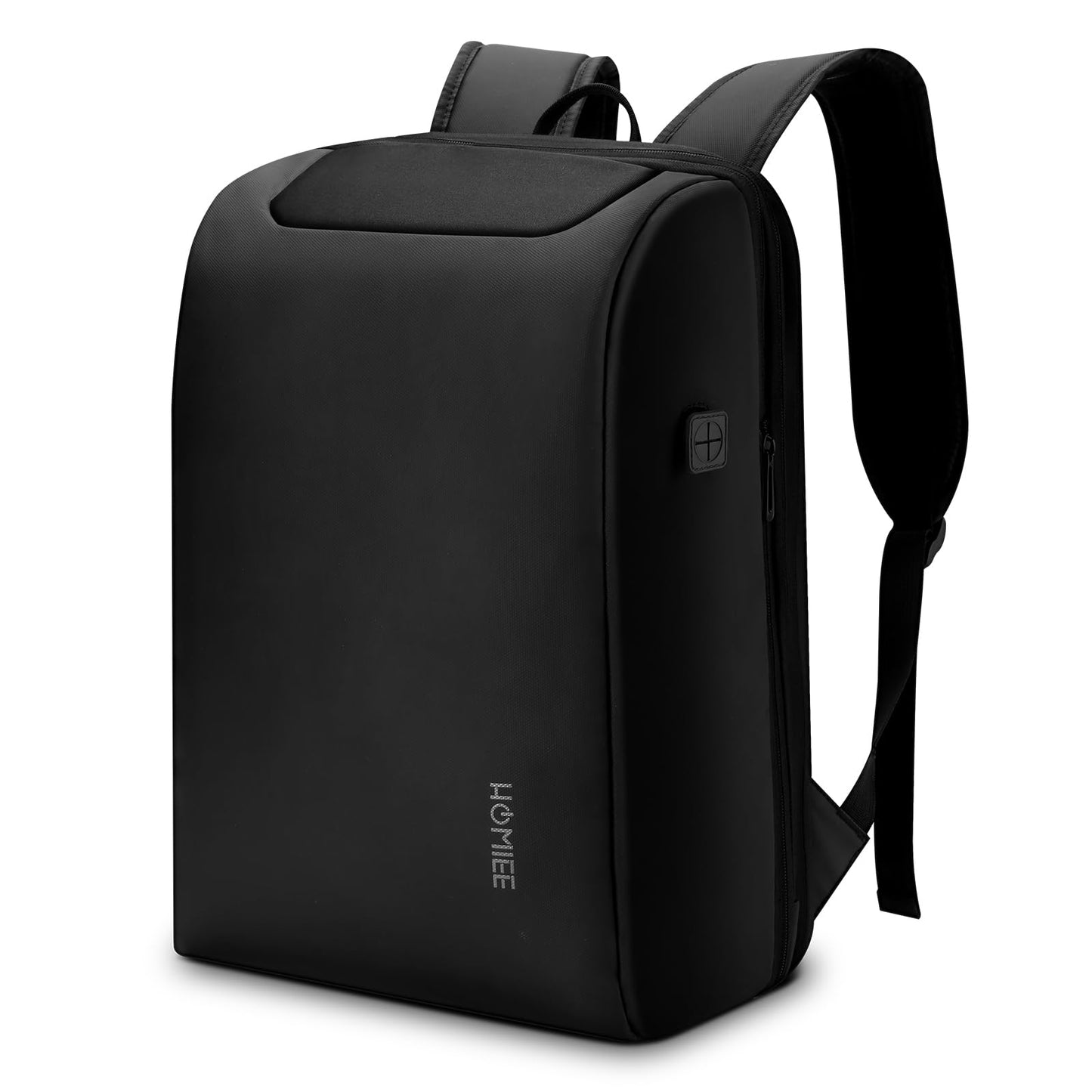 HOMIEE Anti Theft Laptop Backpack for Men, Business Travel Backpack with USB Charging Port, Waterproof Work Bag Fits 15.6 Inch Notebook, Expandable College School Daypack Bookbag