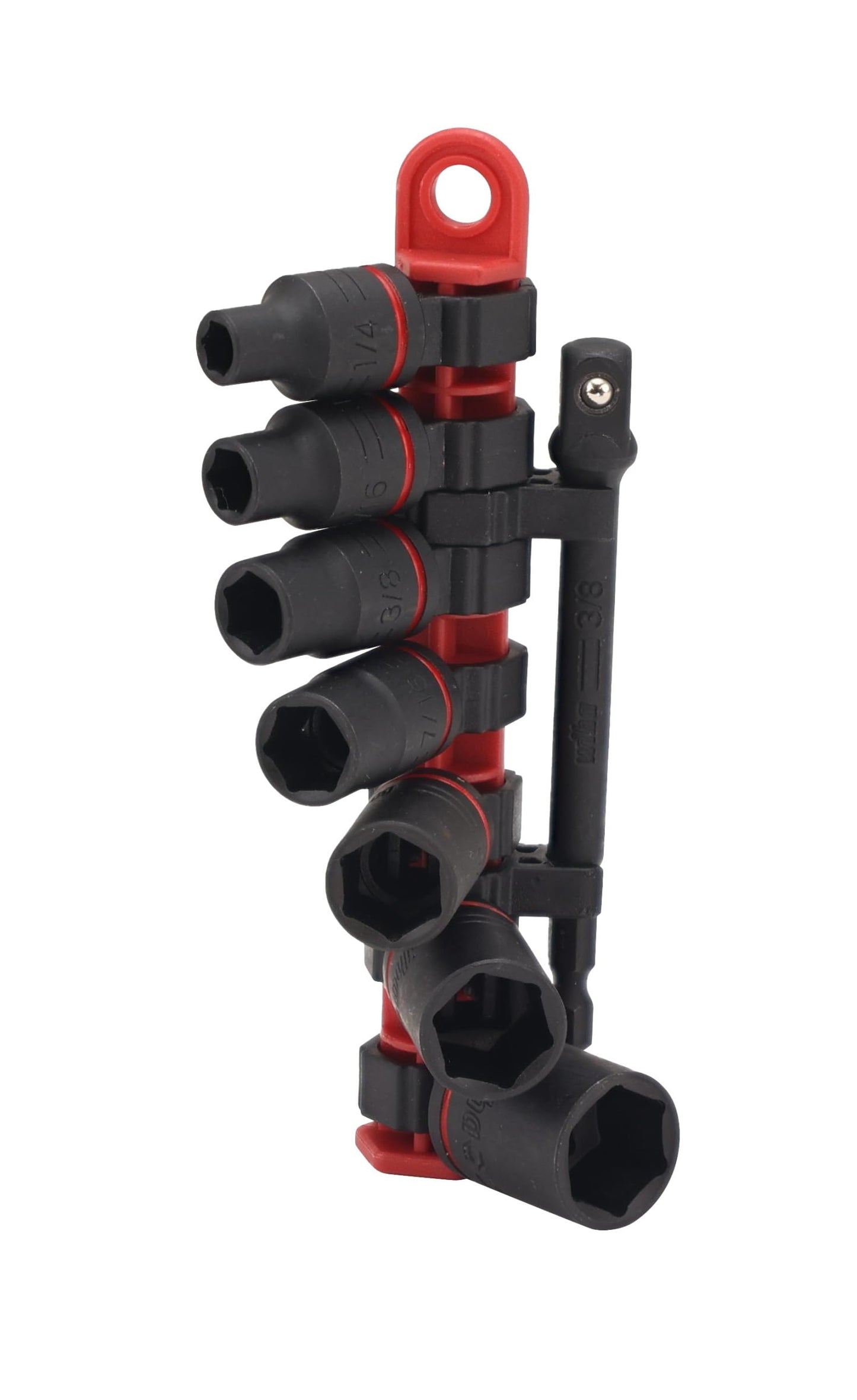 Wiha 72093 8 Piece 3/8" Drive SAE Impact Socket Set