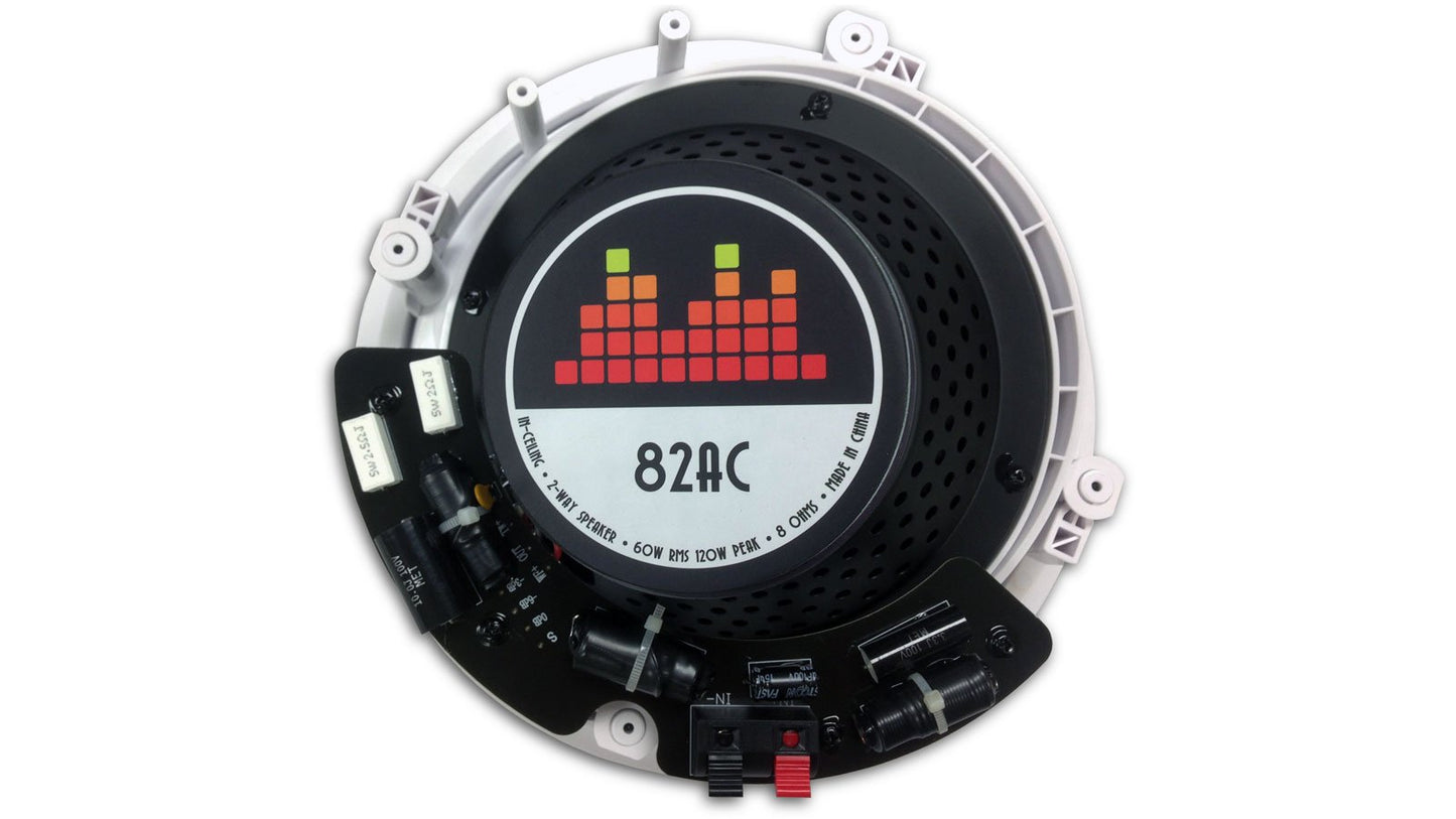 652C Silver Ticket in-Ceiling Speaker with Pivoting Tweeter (6.5 Inch in-Ceiling) 9.5 inch Overall Size